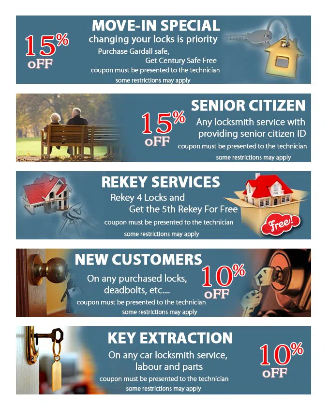 Safe Key Shop Wakefield, MA 781-330-0969 - coupon21-set-five